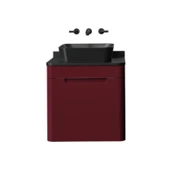 Colorit Lavabo Dolabı 60cm Berry – Kapaklı - 1