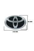 İTAQİ ARMA ÖN PANJUR TOYOTA COROLLA BÜYÜK TİP 14X9.5 CM - 1
