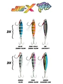 Fujin Jig-X Trio 3lü Micro Jig Yem  TR2 20 Gr thumbnail 5