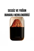 QASUL Volkanik Tasarım Dekoratif Gece Lambası ve Hava Nemlendirici Ultrasonik Sessiz - 7