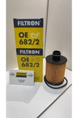 Filtron FİLTRON OE682/2 YAĞ FİLTRESİ ASTRA J CORSA D MERİVA B - 1