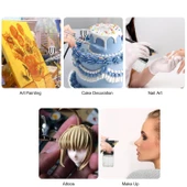 Airbrush Mini Efekt Boya Tabancası Küçük Hobi Boyama Havalı Boya Püskürtücü 1 Adet - 3