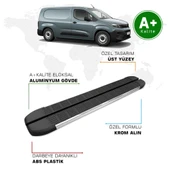 FA OTOMOTİV Opel Combo Panelvan Yan Basamak Uzun Şasi 2024 Model ve Sonrası S-Line thumbnail 1