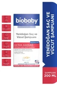 Biobaby Yenidoğan Saç ve Vücut Şampuanı Ultra Hassas Hipoalarjenik 200 Ml - 1