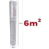 Pencereli Halı Hurcu Toz geçirmez Sağlam Dayanıklı Hurç Organizer 4m² - 1