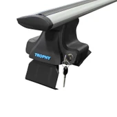 FA OTOMOTİV Toyota Rav 4 1994 - 2000 Model Arası Uyumlu Ara Atkı Tavan Barı Trophy Gri thumbnail 1