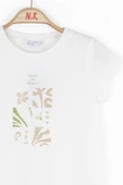 Kız Çocuk Shapes Tshirt 38503 - 3