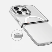 iPhone 16 Pro Kılıf Magsafe Şarj Özellikli Kamera Korumalı Kripto Kapak thumbnail 3