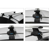 FA OTOMOTİV Peugeot 106 1992 - 2002 Model Arası Uyumlu Ara Atkı Tavan Barı Trophy Gri thumbnail 4