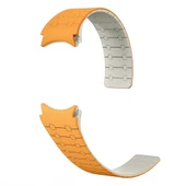 Samsung Watch 6 40mm Uyumlu -111 20mm Çizgili Desenli Silikon Kordon thumbnail 2