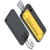 10000 mAh Hızlı Şarj Özellikli Aynı Anda 4 Cihazı Şarj Edebilen Powerbank - 3
