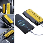 10000 mAh Hızlı Şarj Özellikli Aynı Anda 4 Cihazı Şarj Edebilen Powerbank - 1