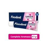 Fixodent Diş Protez Yapıştırıcı Krem Complete Güçlü Tutuş Tatsız 47 gr - 1
