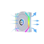 Lian Li UNI FAN SL WIRELESS LCD 1x120mm Beyaz Kasa Fanı - 3