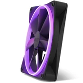NZXT F140 RGB RF-R14SF-B1 140 mm Siyah Kasa Fanı - 3