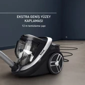 Tefal TW7976 Silence Force Cyclonic Effitech Toz Torbasız Siyah Elektrikli Süpürge - 4