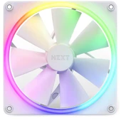NZXT F140 RGB RF-R14SF-W1 140 mm Beyaz Kasa Fanı - 1