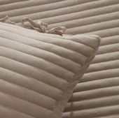 Karaca Home Elie Bej Çift Kişilik Yatak Örtüsü - 3