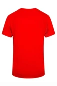 2AS Winson Erkek Viloft Sıfır Yaka T-Shirt Kırmızı - 4