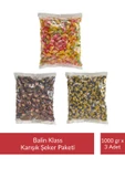 Balin Poşet Klass Karışık Şeker Paketi 1000 gr x 3 Adet - 1