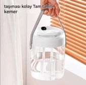 QASUL 2L Çift Sprey Dijital Göstergeli Hava Nemlendirici İle Uçucu Yağ Difrözü Ve USB Gece Lambası - 4