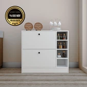 Lima MDF Kahve Köşesi Kiler Dolabı Çok Amaçlı Dolap Mutfak Dolabı - 1