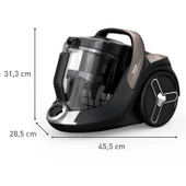 Tefal TW7C89EA Cyclonic Effite Toz Torbasız Elektrikli Süpürge thumbnail 2
