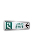 Luna Signs  Elegan Pvc Tabela Sola Çıkış 7*25 cm - 1