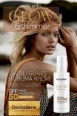 Dermaderm Glow ve Shimmer Simli Güneş Kremi Spf 50 100 GR - 6