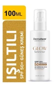 Dermaderm Glow ve Shimmer Simli Güneş Kremi Spf 50 100 GR - 3