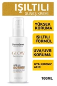 Dermaderm Glow ve Shimmer Simli Güneş Kremi Spf 50 100 GR - 1