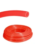 serhortum  1/2 SİLİKONLU PVC NATUREL SU HORTUMU 50 MT. KIRMIZI - 2