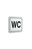 İzmir Fırça  " Mıx Wc " Luna Pvc Sembol 10x10cm 552074 - 1