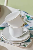 Karaca Helena 6 Kişilik Kahve Fincanı 80 Ml - 5