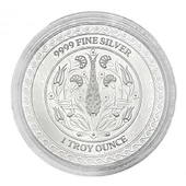 AgaKulche 1 Ons Mevlana 2024 Gümüş Sikke Coin - 4