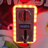 Jeton Kanalı Rgb Led Frame Oyun Coin Kanal Ön Montajlı Renkli Işıklı Dekoratif Gösterge Arcade Makinesi Yiyecek İçecek Otomat Eğlence Makineleri - 2