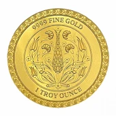 AgaKulche 1 Ons Mevlana 2024 Altın Sikke Coin - 2