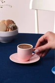 Karaca Rengin Yeni 6 Kişilik Kahve Fincanı 85 ml - 2