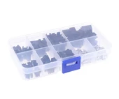 JST SM Konnektör Set 200 Parça Set Kutulu 2 3 4 5 Pin Erkek Dişi Terminal Konnektör Sıkmalı Pin Elektrik Tel Bağlantısı Kablo Dron Led Elektrikli Bisiklet Scooter Araba thumbnail 6