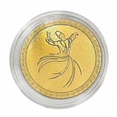 AgaKulche 1 Ons Mevlana 2024 Altın Sikke Coin - 4