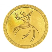AgaKulche 1 Ons Mevlana 2024 Altın Sikke Coin - 1
