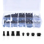 JST SM Konnektör Set 200 Parça Set Kutulu 2 3 4 5 Pin Erkek Dişi Terminal Konnektör Sıkmalı Pin Elektrik Tel Bağlantısı Kablo Dron Led Elektrikli Bisiklet Scooter Araba thumbnail 8