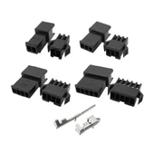 JST SM Konnektör Set 200 Parça Set Kutulu 2 3 4 5 Pin Erkek Dişi Terminal Konnektör Sıkmalı Pin Elektrik Tel Bağlantısı Kablo Dron Led Elektrikli Bisiklet Scooter Araba thumbnail 5