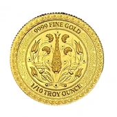 AgaKulche Mevlana 1/10 Ons 2024 Altın Sikke Coin - 2
