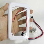 Jeton Kanalı Rgb Led Frame Oyun Coin Kanal Ön Montajlı Renkli Işıklı Dekoratif Gösterge Arcade Makinesi Yiyecek İçecek Otomat Eğlence Makineleri - 5