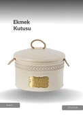 Metal Saklama Kutusu Ekmek Sepeti Organizeri 27x27x19 - 2
