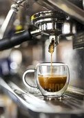 2’li Set Kulplu Espresso Bardağı Doppio Ristretto Bardağı Çift Cidarlı Türk Kahvesi Bardak 80 ml - 4