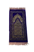 Kadife Çocuk Seccadesi - Mor 39x80 Cm - 1