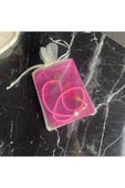 20 ADET Kadife Kaplı Yasin Kitabı Tesbihli Set - Pembe - 1