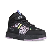 Büyük Kız Çocuk Sneaker Bot - Siyah-Mor, Bilek Boy - 3